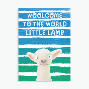 Woolcome To The World A6 Card