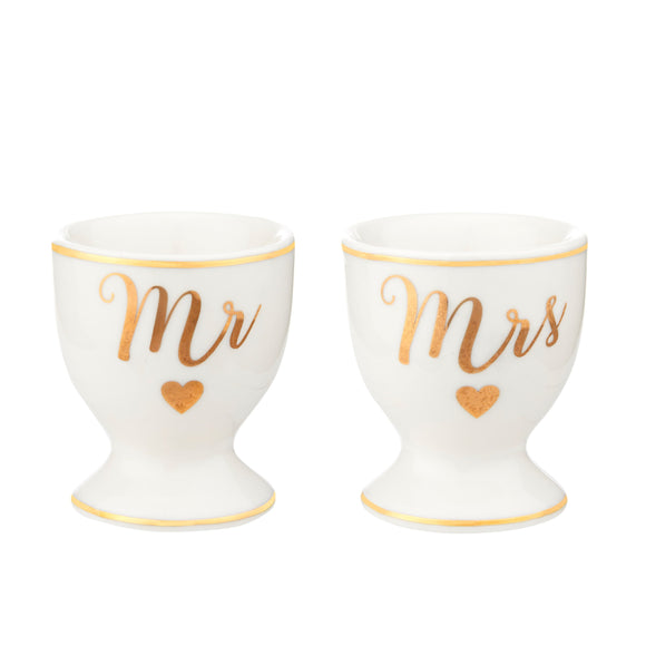 MR & MRS EGG CUPS