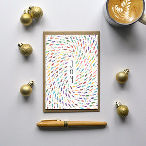JOY Christmas Card