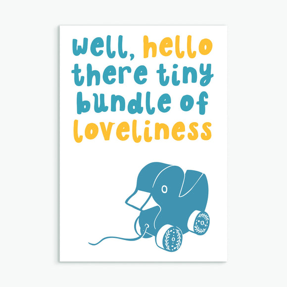 Tiny Bundle A6 Card