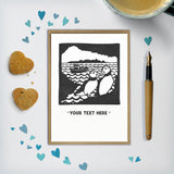 Customisable Puffin Card / Print