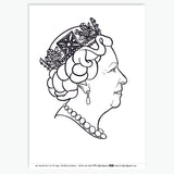 REMEMBERING QUEEN ELIZABETH II - 8 COLOURING SHEETS - Free Download