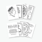 REMEMBERING QUEEN ELIZABETH II - 8 COLOURING SHEETS - Free Download