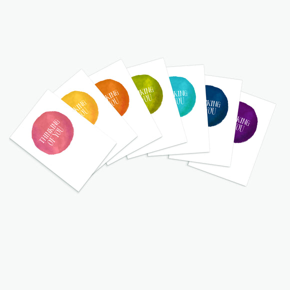Thinking of You Rainbow Bundle - Pack of 7
