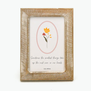 Sometimes the smallest things - Framed Print