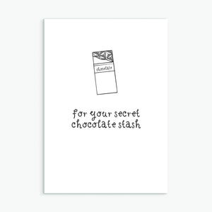Secret Chocolate Stash