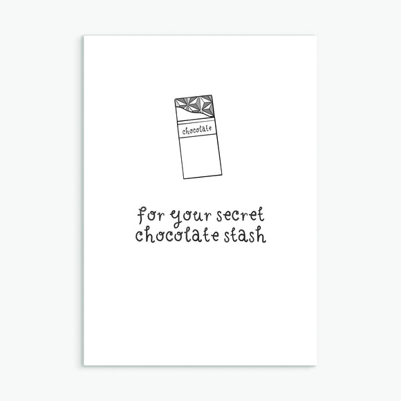 Secret Chocolate Stash