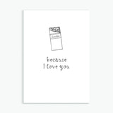 Because I Love You Chocolate Gift Box