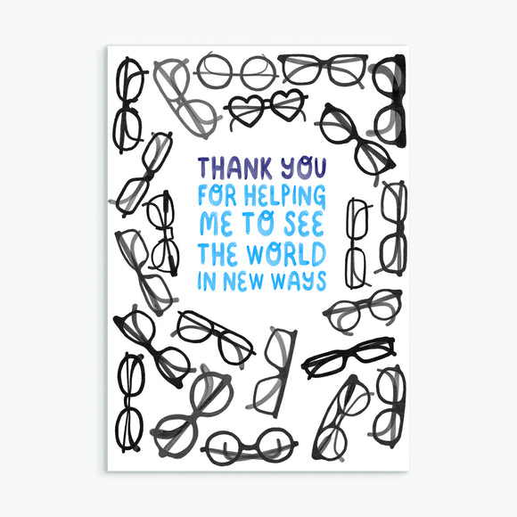 See The World - Greetings Card