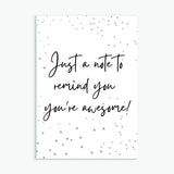 You're Brilliant! - Pack of 16 Mixed A6 Cards