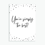 You're Brilliant! - Pack of 16 Mixed A6 Cards
