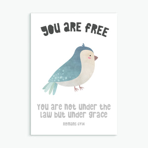 You Are Free - Greeting Card