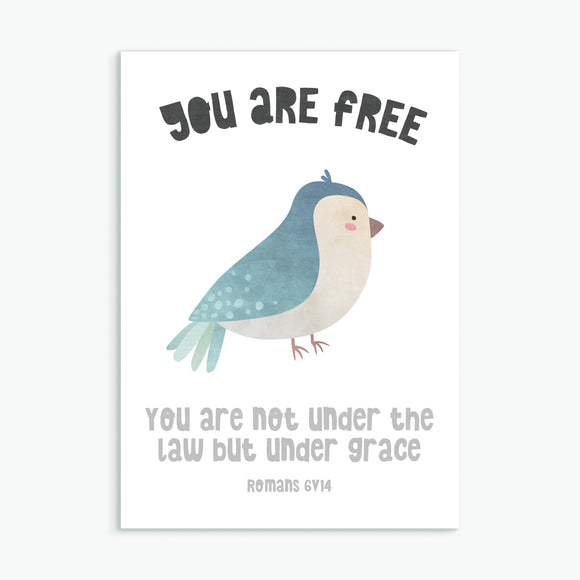 You Are Free - Greeting Card
