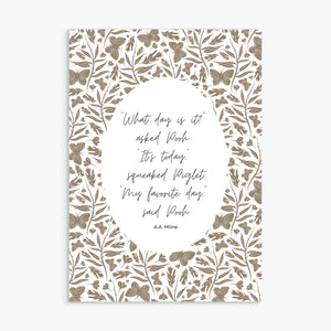 My favourite day - Card