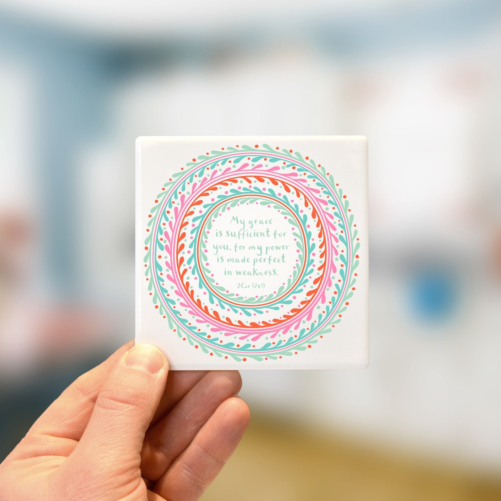 My Grace is Sufficient for you (HND) {Coasters} My Grace is Sufficient for you (HND) {Coasters}