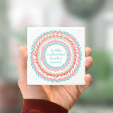 Bright Hope for Tomorrow - Ceramic Coasters