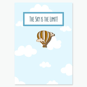 The Sky is the limit! Pin Card