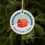 Home Sweet Home, Ceramic Hanging Decoration