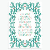Celtic Blessing Christmas Cards
