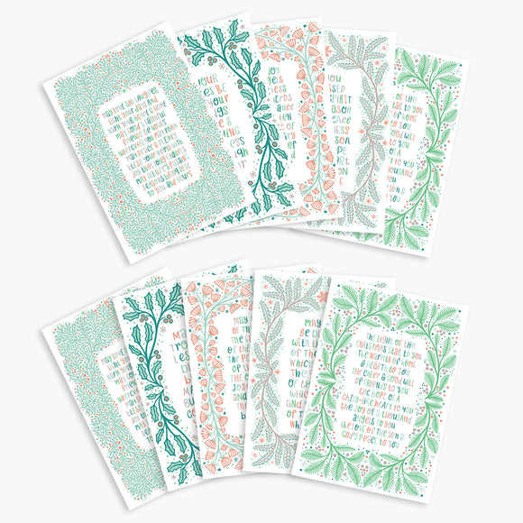 Celtic Blessing Christmas Cards