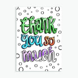 Printable Colour-In Greetings Cards for Lockdown