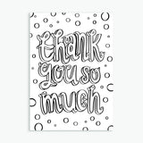 Printable Colour-In Greetings Cards for Lockdown