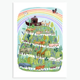 Noah's Ark - A4 Print