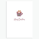 Cosy Drink Christmas Cards - Pack of 4