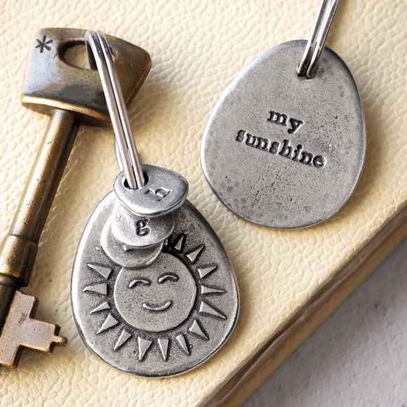 My Sunshine - Pewter Keychain