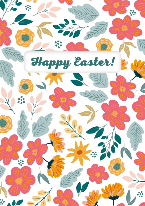 Multi Floral Easter cards - 4