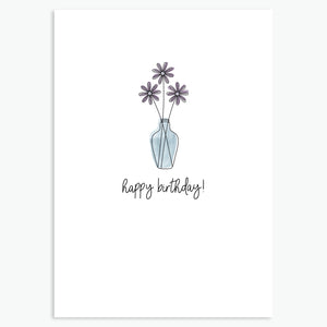 Happy Birthday - A6 Greetings Card