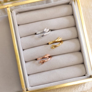 Silver 'Hug' Ring