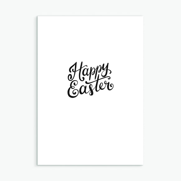 Happy Easter Simple Lettered Cards