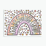 Printable Colour-In Greetings Cards for Lockdown