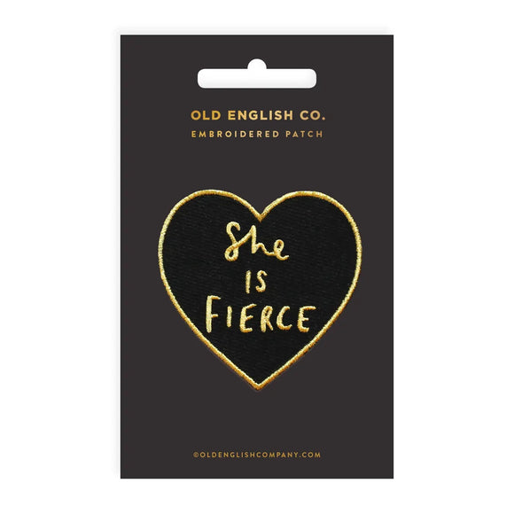 She Is Fierce Embroidered Patch