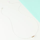Silver Two Peas in a Pod Necklace