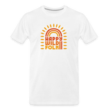 Men’s Organic Happy Wild Folk T-Shirt - white