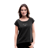 Mother of Ferals Rolled Sleeve T-Shirt - heather black