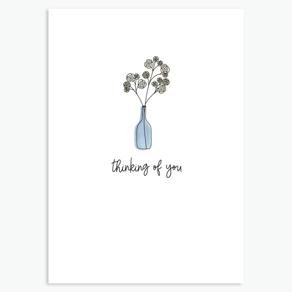 Thinking of You - A6 Greetings Card