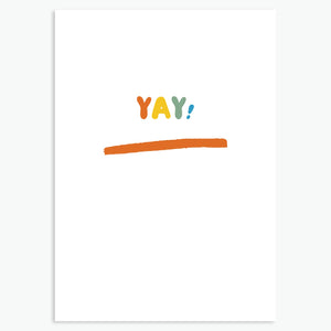 Rainbow Yay! Card